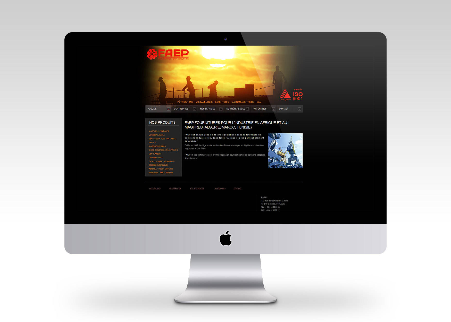 creation site web aix